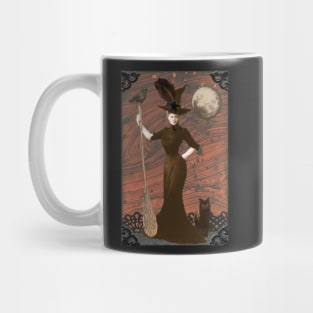 Clean Sweep Witch Mug